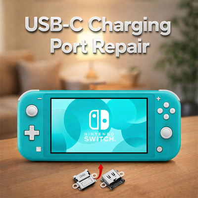 Nintendo Switch Lite Charging Port Repair