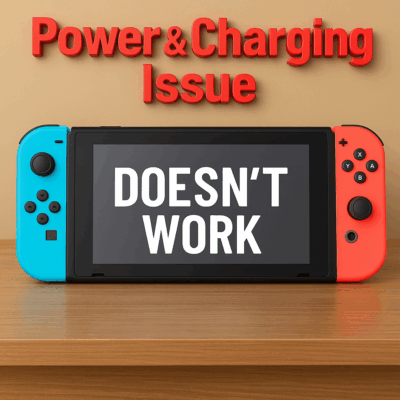 Nintendo Switch Not charging not power on Repair