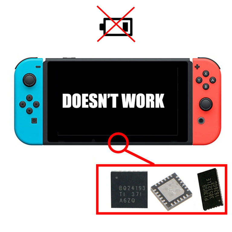 Nintendo Switch Not Charging Not Power On Repair Tvpartsworld Professional Console Repairs