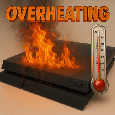 PS4 Overheating , Loud Fan Repair