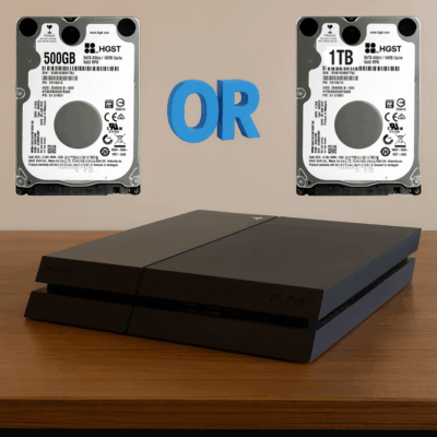 PS4 Hard Drive Repair