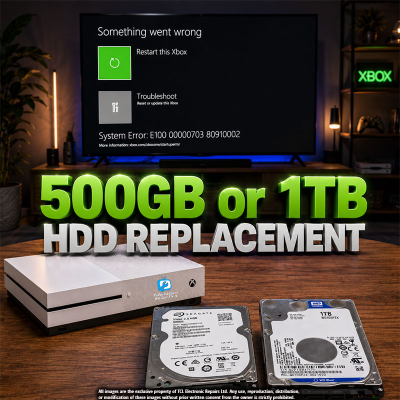 Xbox One S Hard Drive Repair