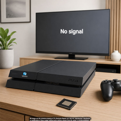 PS4 No Signal On TV Repair HDMI IC