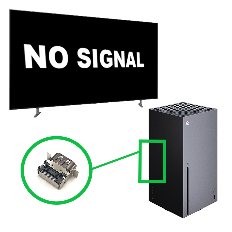 Xbox Series X & S HDMI Port Repair Service - Mail-in Professional Fix