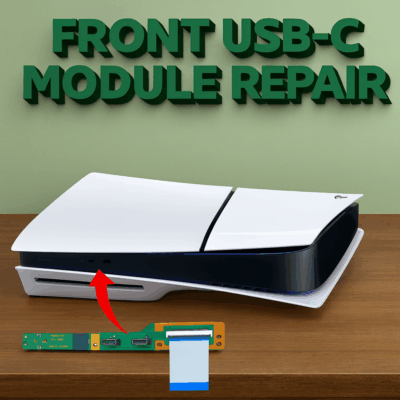 PS5 Slim Front USB-C Module Repair