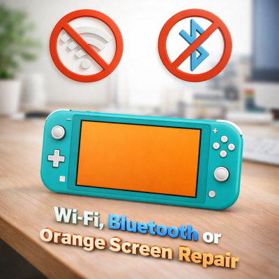Nintendo Switch Lite Wi-Fi, Bluetooth or Orange Screen Repair