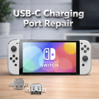 Nintendo Switch Oled USB-C Charging Port Repair