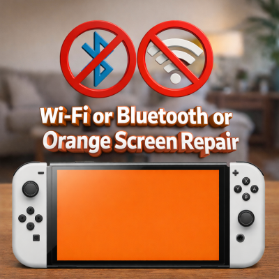 Nintendo Switch Oled Wi-Fi, Bluetooth or Orange Screen Repair