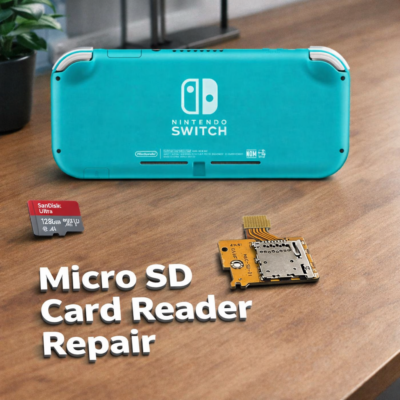 Nintendo Switch Lite SD Card Module and Socket Repair