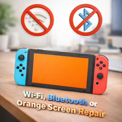 Nintendo Switch Wi-Fi, Bluetooth or Orange Screen Repair