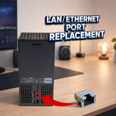 XBOX SERIES X Ethernet / LAN Port repair